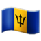 Barbados emoji on Samsung